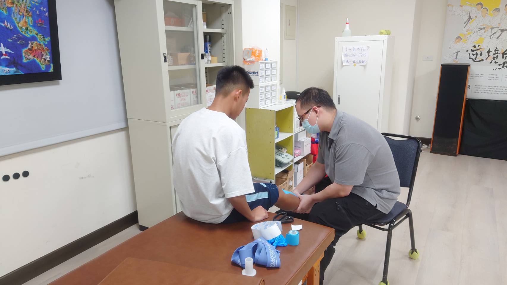 2025.03.10 旭光高中 兼任運動防護員訪視