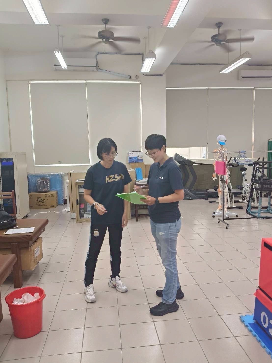 2025.08.28 后綜高中 運動防護室檢核