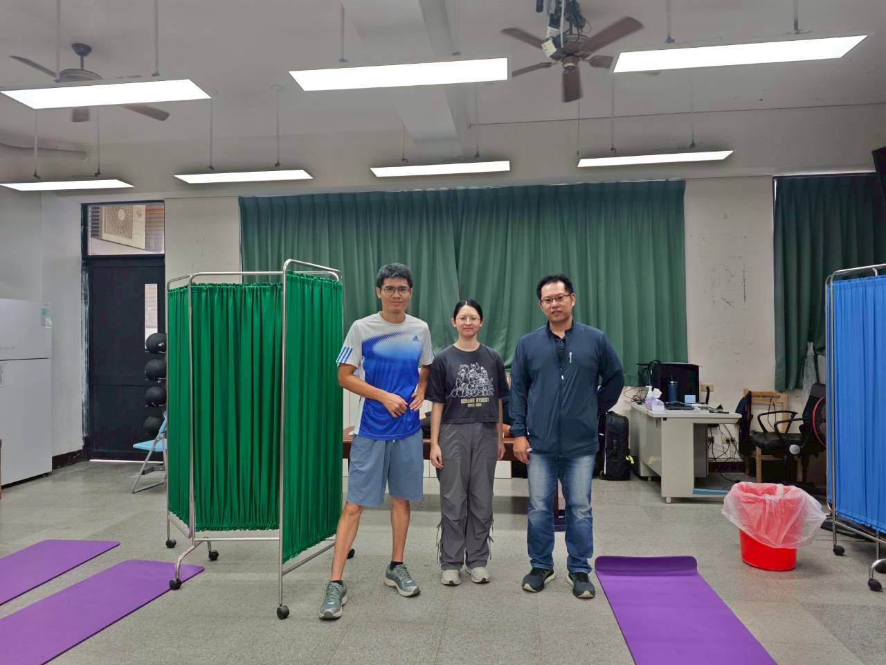 2025.09.26 田中高中 運動防護室檢核