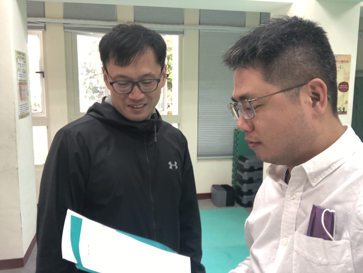 2024.11.27 龍津高中及沙鹿高工 運動防護室檢核