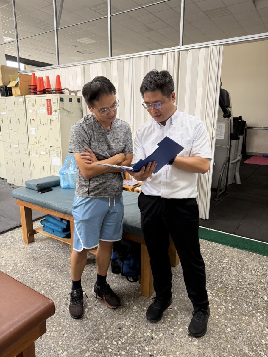 2026.02.25 沙鹿高工 運動防護室檢核