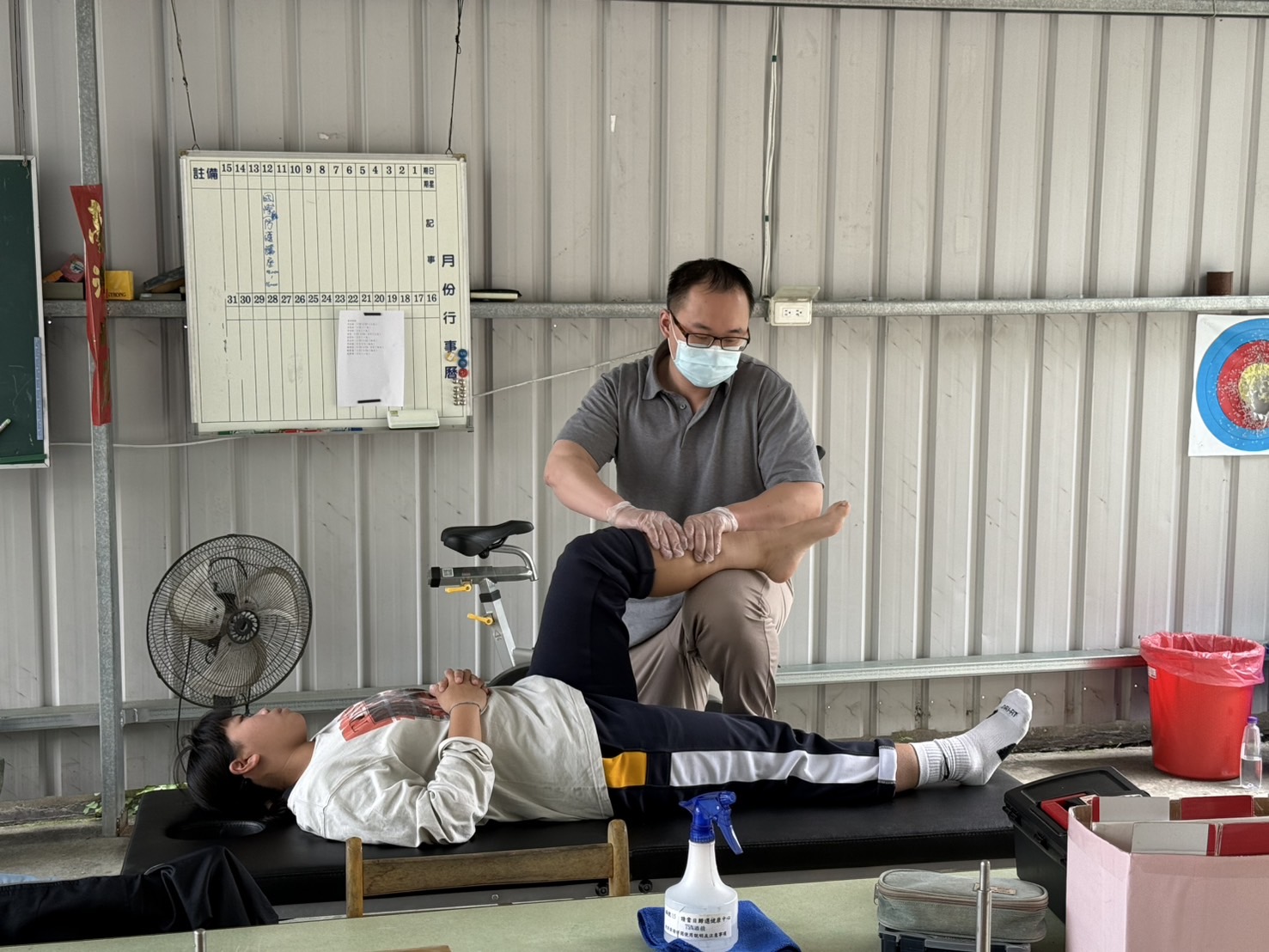 2025.02.26 旭光高中 兼任運動防護員訪視
