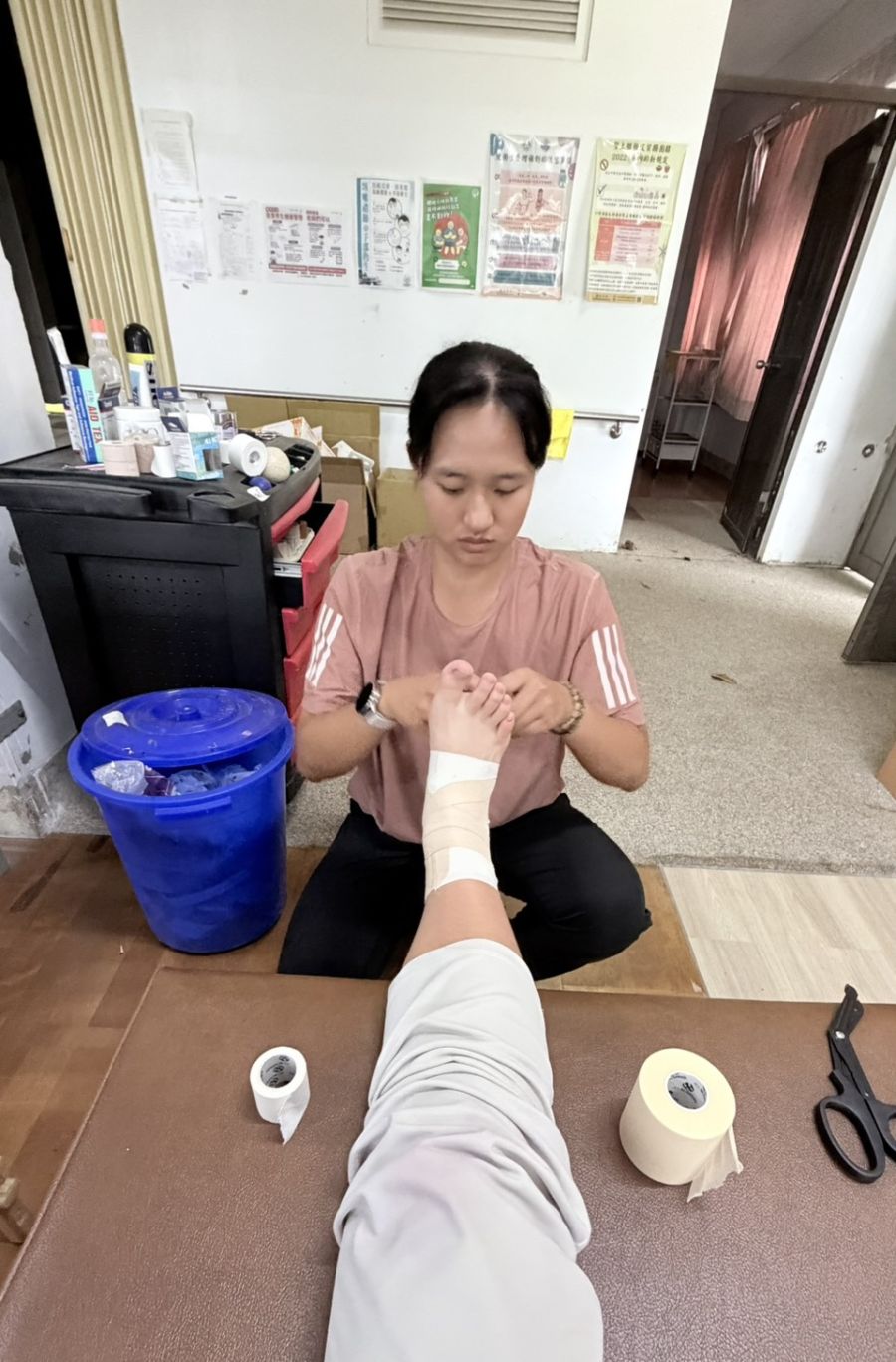 2026/08/25和美實驗學校 兼任運動防護員訪視