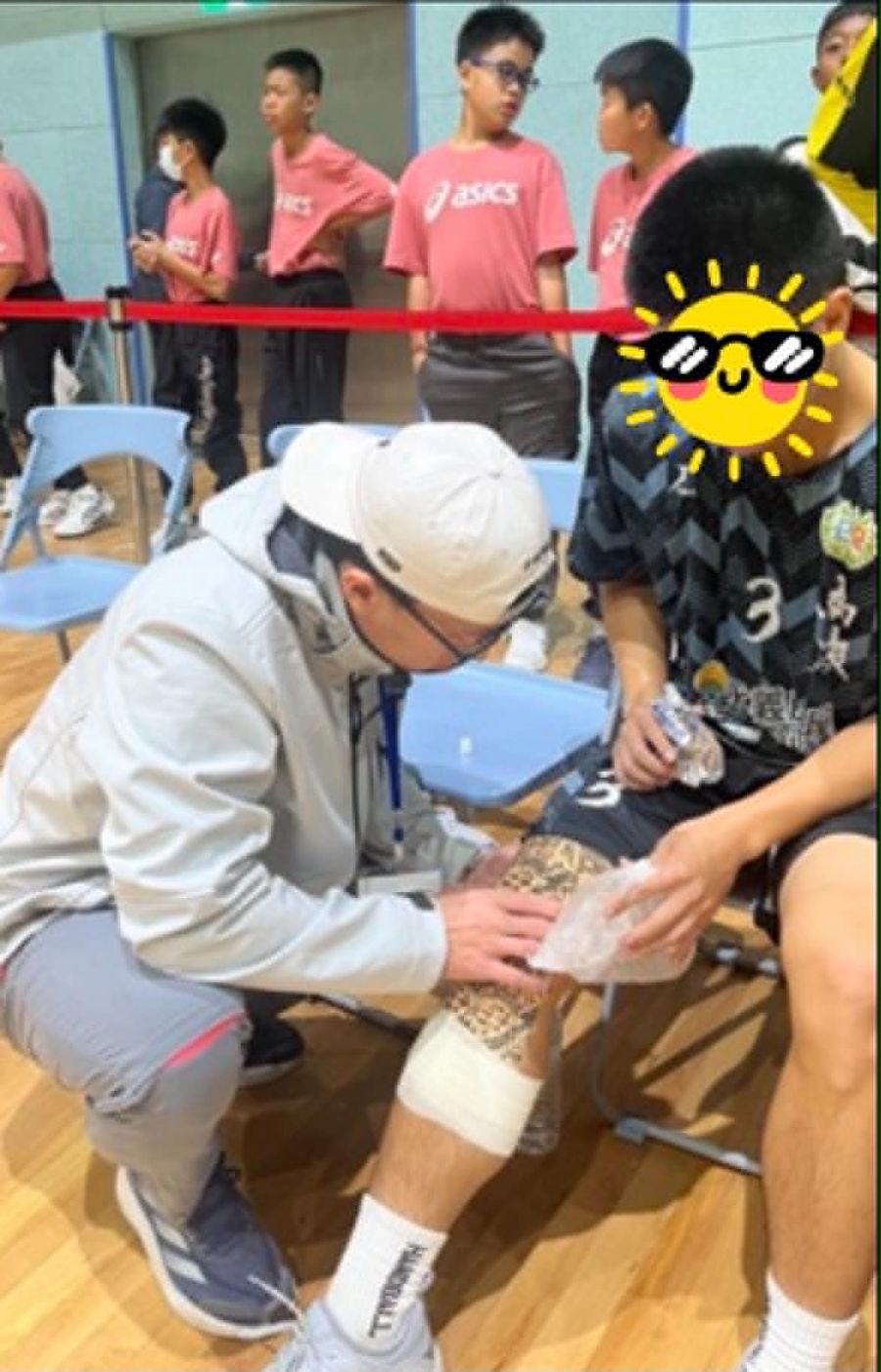 桃園市南崁高中兼職運動防護員訪視